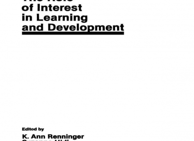 Interest Development and Learning Interest Development and Learning